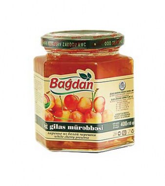 Варенье из белой черешни Bağdan 400гр